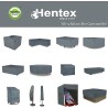 Gartenmöbel Abdeckung für Gartenstuhl 100Lx100Wx70H cm Schutzhülle für Lounge Gartenmöbel Sessel Stuhl, Grau
