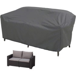 Gartenmöbel Abdeckung Schutzhülle für Lounge Chair Gartenbank 2-Sitzer Abdeckung Loungesofa 250x100x70H cm