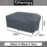 Gartenmöbel Abdeckung Schutzhülle für Lounge Chair Gartenbank 2-Sitzer Abdeckung Loungesofa 250x100x70H cm