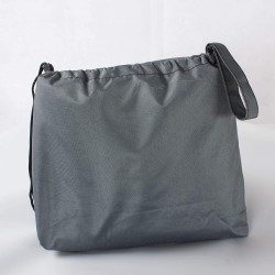 Hentex Cover Rechteckige Allwetter Garten Whirlpool Abdeckung, Schutz vor Wind UV schützende (Grau (230W*230D*85H cm)