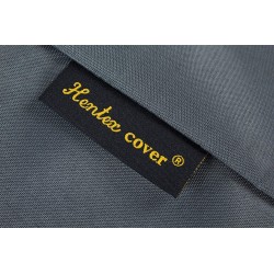 Hentex Cover Rechteckige Allwetter Garten Whirlpool Abdeckung, Schutz vor Wind UV schützende (Grau (200W*200D*85H cm)