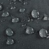 Abdeckung Schutzhülle zum Schutz für Sonnenschirme, ≤ Ø350 cm, Extra wasserabweisend und UV schützend Dunkelgrau, 250x55/60cm