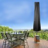Abdeckung Schutzhülle zum Schutz für Sonnenschirme, ≤ Ø350 cm, Extra wasserabweisend und UV schützend Dunkelgrau, 215x30/40W cm