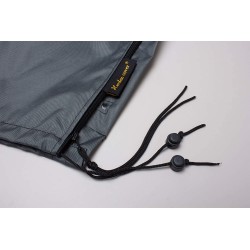 Abdeckung Schutzhülle zum Schutz für Sonnenschirme, ≤ Ø350 cm, Extra wasserabweisend und UV schützend Dunkelgrau, 215x30/40W cm