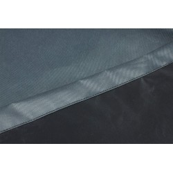 Abdeckung Schutzhülle für Gartenmöbel Rechteckig Abdeckeplane für Tisch und Stühle Grau.Größe: 270X210X70cm