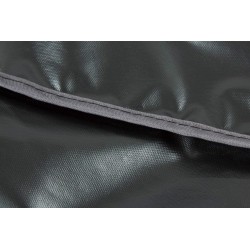 Abdeckung Schutzhülle für Gartenmöbel Rechteckig Abdeckeplane für Tisch und Stühle Grau.Größe: 270X210X70cm